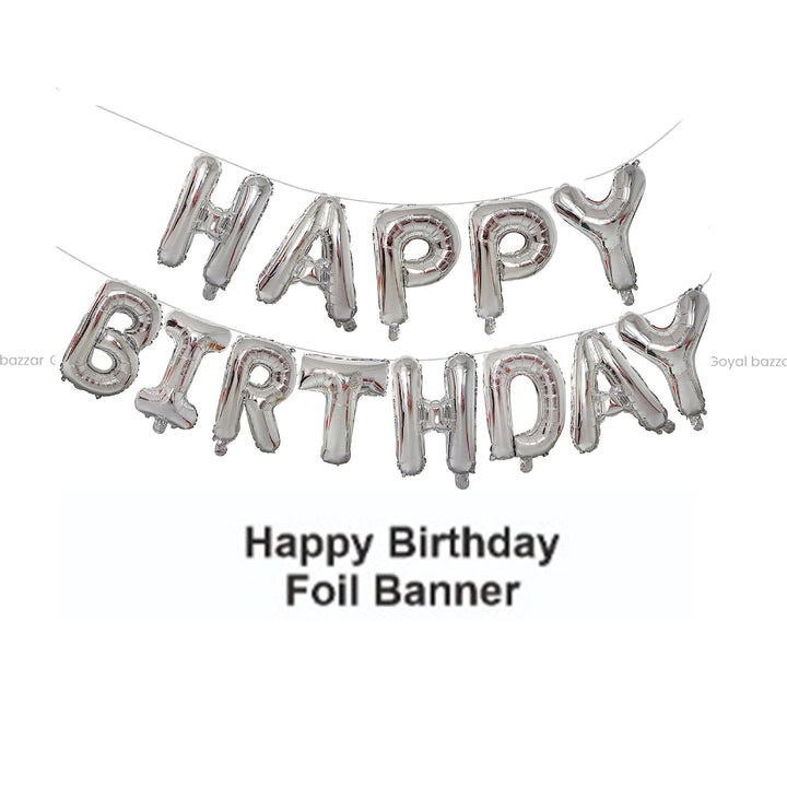 Happy Birthday Decoration Foil Combo -Theme-8
