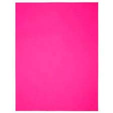A4 Size Pink Color Paper (100 Sheets Each Colour, 75 Gsm) - Pack Of 100 Sheets