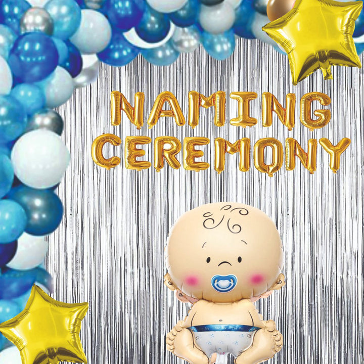 Baby boy Naming Ceremony Decoration Kit