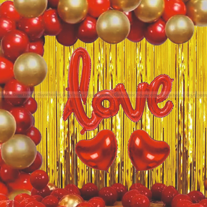 Love Theme Balloons Decoration Combo-Theme-1