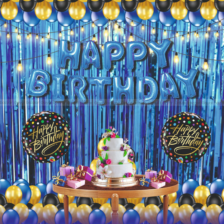 Happy Birthday Decoration Foil Combo -Theme-5