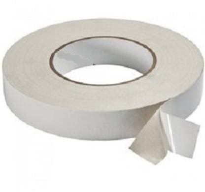 Kansuee Double Paper Tape 18 mm 10 mtr Pack of 1)