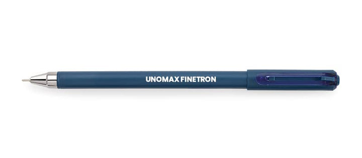 Unomax Finetron 2X 0.5 mm Ball Point Pens - Pack of 10 (Blue)