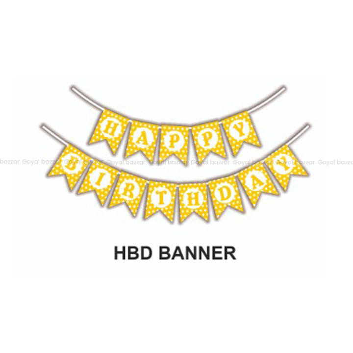 Happy Birthday Decoration Kit Combo -Theme-18