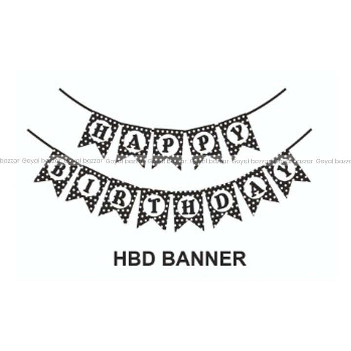 Happy Birthday Decoration Kit Combo -Theme-9