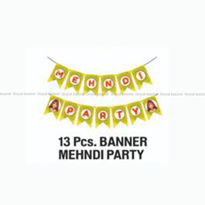 Mehndi Party Decoration Kit Combo -Theme- 01