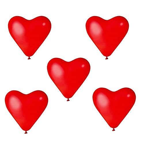 Red Heart Shape Balloon for Decoration