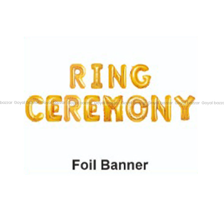 Ring Ceremony Balloons Decoration Combo -Theme-1