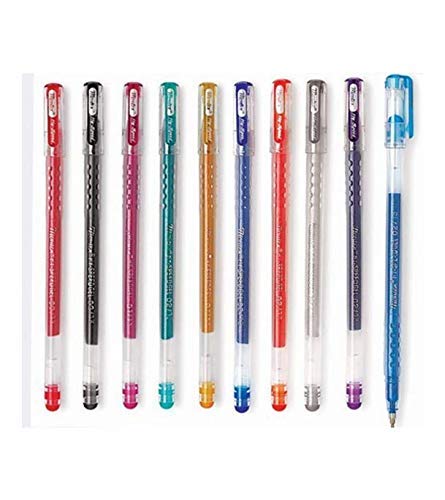 Montex Hyspeed Sparkle Gel Pen- Pack 10 - Multicolor