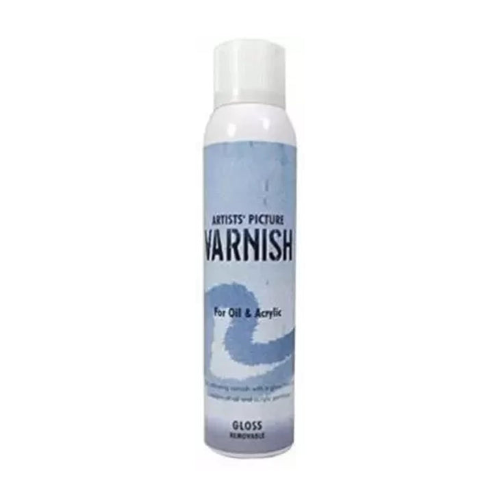 Camlin Artist Picture Varnish Spray for Oil n Acrylic Gloss Varnish (250 ml)