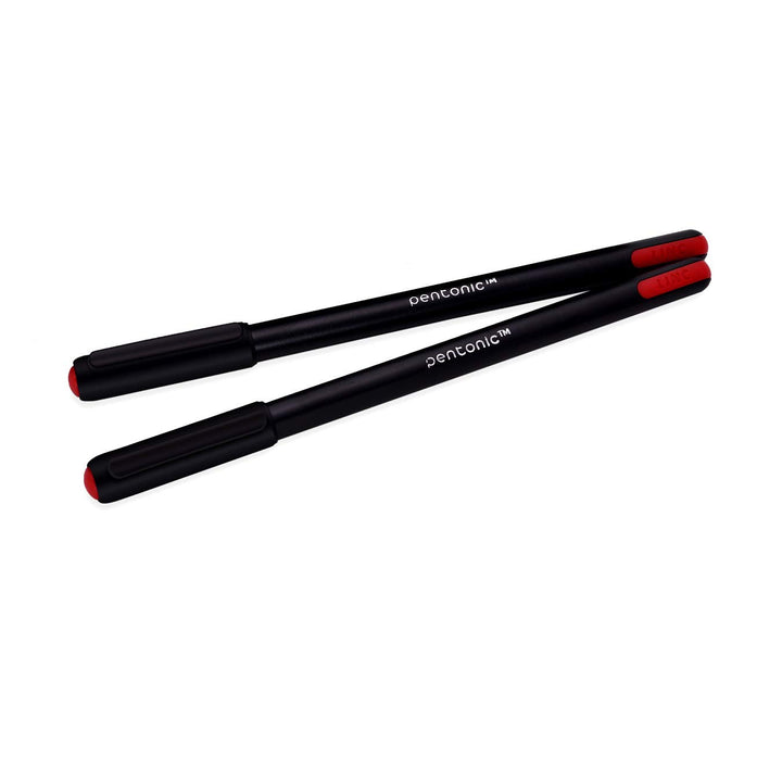 Pentonic 0.7 mm Ball Red Point Pen Box Pack 10