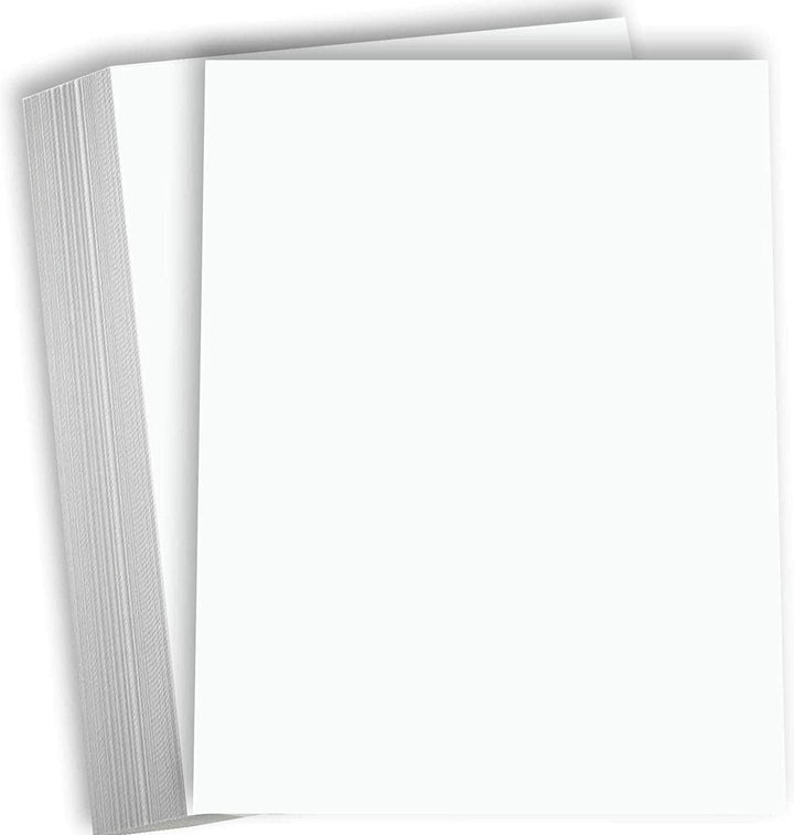 A4 Size Sky White Color Paper (100 Sheets Each Colour, 75 Gsm) - Pack Of 100 Sheets