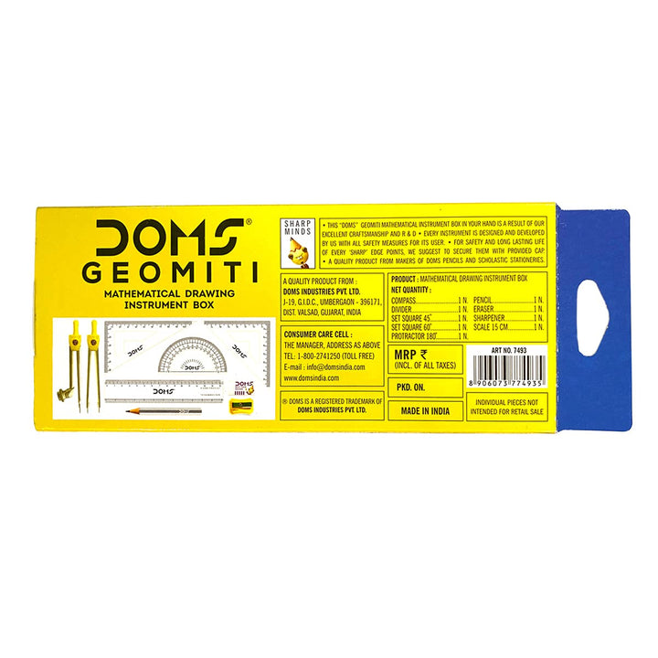 Doms Geomiti Mathematical Drawing Instrument Geometry Box