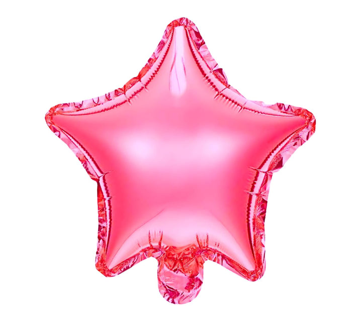 Pink Gold Star Foil Balloon Size - 16 Inch (Pack of 1)