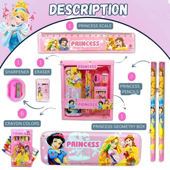 Disney Princess Stationery Kit Gifts Set