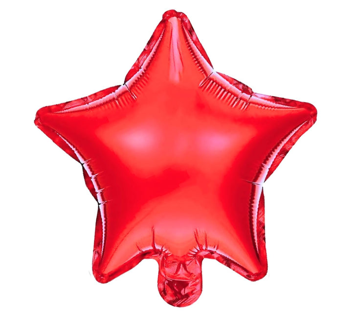 Red Gold Star Foil Balloon Size - 16 Inch (Pack of 1)