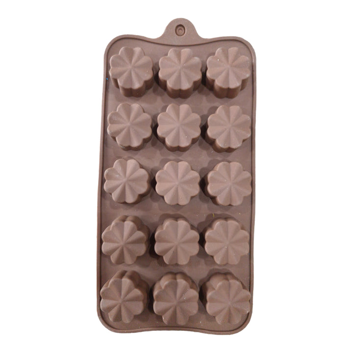 Flower Shape Silicone Chocolate Mould