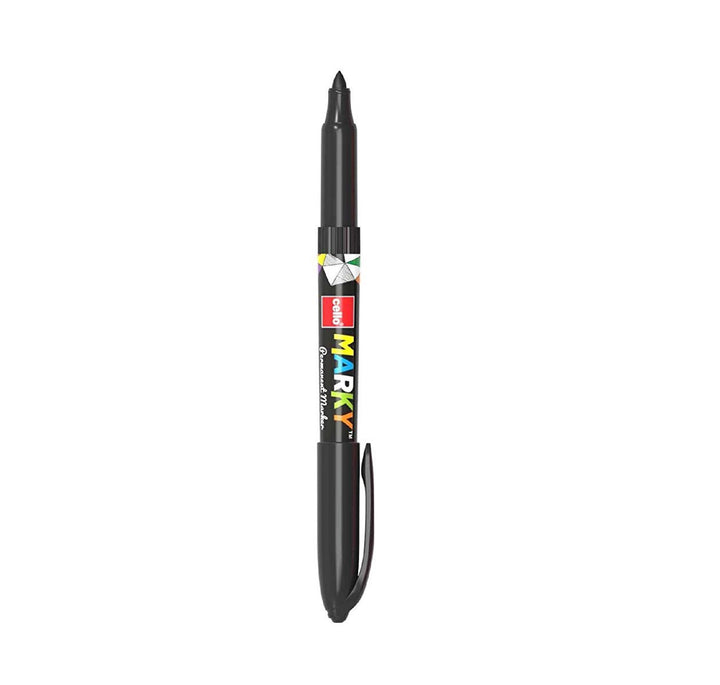 Cello Marky Permanent Black Marker Pack of 10