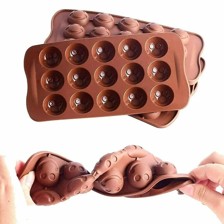 Love Silicone Chocolate Mould  - 3 Cavity