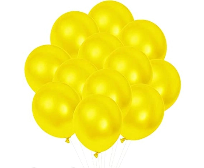 Yellow Standard Balloon 30 Pcs