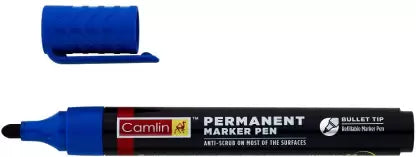 Camlin Bold-E Blue Permanent Marker (Pack of 10)